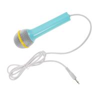 Warmhm Microfono Amplificato con Jack per Karaoke Ruolo e Educazione Precoce Attività