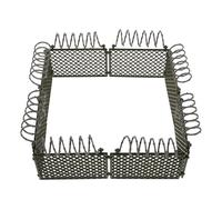 Warmhm Mini Recinzione Verde per Blocchi da Costruzione Flessibile e Facile da Assemblare Accessorio DIY per Modelli in Miniatura e Scenari di Guerra