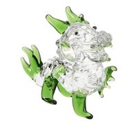 Warmhm Mini Statua Drago Decorazione da Scrivania Unica per Anno Del Drago Compleanno e Festa per Ragazza Design Realistico e