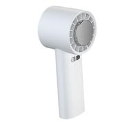 Warmhm Mini Ventilatore Portatile Ricaricabile 2000mAh, Ventola Personale da Viaggio, Bianco, per l'Estate