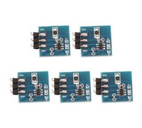 Warmhm Modulo Pulsante Touch Capacitivo Singolo Canale, Sensore Autobloccante Momentaneo, Set 5 Pezzi Fori per Vite, Basso Consumo per Applicazioni Industriali e Controllo Elettronico