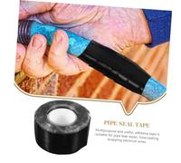 Warmhm Nastro Sigillante Silicone Riparazione Perdite Flessibile e Adesivo Nastro Autoagglomerante per Idraulica Spessore Nero