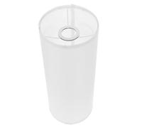 Warmhm Paralume Cilindrico Bianco per Lampade da Soggiorno, Copertura Solida e Resistente per Piantana Portalampada E27, Design Semplice e Pratico per Decorazione Casa