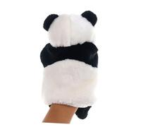 Warmhm Peluche Panda Morbido e Sicuro Puppets da Mano per Racconti e Giochi Interattivi Giocattolo Educativo per Ragazzo Ragazza e Ragazza Accessorio per Role Play e Divertimento