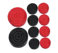 Warmhm Pezzi accessori per pedine sostituzione di grandi dimensioni correttore gioco della dama legno di pino