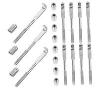 Warmhm Pezzi Ganci per Banjo Metallo Accessori per Strumenti Musicali Sostituzione Facile per Banjo Vintage e Moderni