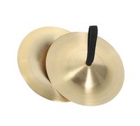 Warmhm Piatti Percussione Mano in Piccoli Strumenti Musicali per Ragazzo Ragazza Mini Piatti per Dita Adatti Scuole e Attività Musicali di Gruppo