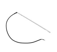 Warmhm Pickup per pianoforte con pollice pickup per chitarra folk acustica martello di accordatura in metallo calimba professionale arpa da dito filo di pelle nera Black