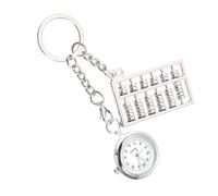 Warmhm Portachiavi Orologio da Tasca in Metallo Design Compatto e Resistente Portaoggetti Pratico per Uso Quotidiano e Regalo Elegante