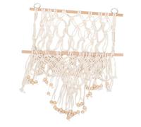 Warmhm Portaoggetti Per Giocattoli Macramè Organizer Per Appendere Decorazione Per Cameretta Facile e Organizzazione Dei Giocattoli