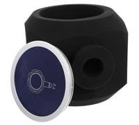 Warmhm Protezione Per Microfono Copertura Isolante Acustica Per Microfono Buon Effetto Protettivo Riduce Rumore Vento Facile Da Installare Su Microfoni Da Tavolo