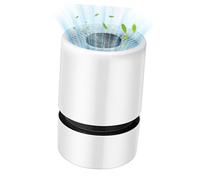 Warmhm Purificatore d Aria Portatile USB con Filtro Hepa e Aroma Integrato Rimuove Polvere e Odori Modalità Silenziosa per Camera da Letto Ufficio e Dormitori Bianco