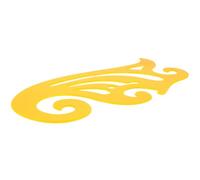 Warmhm Righello Hot Hem in Pp Giallo per Taglio e Modellismo, per Sartoria e Uso Domestico, Strumento per Designer e Principianti