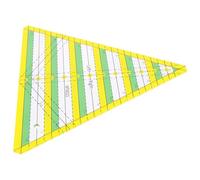 Warmhm Righello Patchwork in Plastica per Cucito Numeri Chiari, Facile da Leggere, per Cucito Creativo e Produzione di Abbigliamento