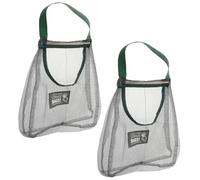 Warmhm Sacchetti a Rete Per Verdure e Frutta a Sospensione, Sacchetto Per Aglio Ventilato e Traspirante, Organizer Per Cipolle e Patate, Set Da 2, Borsa Leggera e Compatta Per Conservazione Casalinga