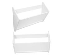 Warmhm Scarpiera Porta Pantofole Da Casa Sottile 40 Cm in Plastica Sicura Antiscivolo Multifunzione Per Ingresso e Retro Porta, Set Da 2 Pezzi Facile Da Pulire e Salva Spazio