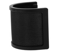 Warmhm schermo di isolamento del microfono copertura insonorizzata Accessori per microfono antivento per microfono accessori per microfoni Rete antiscoppio in plastica Black