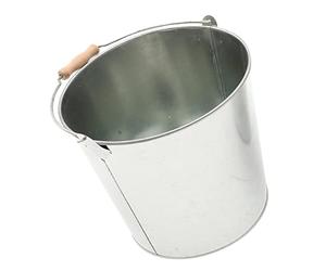 Warmhm Secchio Per Cenere in Metallo 25x20x22 Cm Inceneritore Da Giardino Multiuso Per Combustione Sicura Carta e Rifiuti Per Uso Domestico e Preghiere