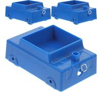 Warmhm Set da 3 Carrelli Meccanici in Plastica per Esperimenti di Fisica Carrello Inclinato Didattico per Scuola e Laboratorio Strumento Educativo per Studio della Meccanica