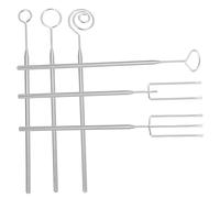 Warmhm Set Forchette Per Fonduta in Acciaio Inossidabile - 6 Pezzi Con Ergonomico - Per Dipping Al Cioccolato e Decorazioni Culinari Facili Da Per Uso