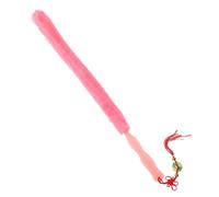 Warmhm Spazzola in Pelo Di Coniglio Per Pulizia Degli Strumenti Corda Accessorio Per Pulizia Delle Cetre e Tastiere Con Setole Lunghe e Manico in Plastica Comodo Da Usare