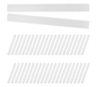 Warmhm Stoppini di Ricambio per Umidificatori 10x100mm in Cotone Assorbente Bianco, Bastoncini Profumati in Fibra per Diffusione Oli Essenziali, Set da 50 Pezzi Compatibili per Uso