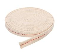 Warmhm Stoppino per Lampada a Olio in Cotone Piatto 4 M Ricambio per Lanterne a Cherosene e Bruciatori Accessorio Fai da Te per Candele per Campeggio e Illuminazione D’Ambiente