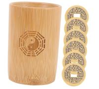Warmhm Strumento in Ching Accessorio per Giochi Monete Rame Set Completo per Giocatori Fortuna e