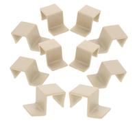 Warmhm Supporto e Fibbia Per Piastra Del Lettino Per Ragazzo Ragazza, 10 Pezzi Robusti Per Struttura e Sponde Culla, Staffe Di Fissaggio Sicure e Facili Da Installare Per Uso Versatile