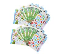 Warmhm Tabella Adesivi Addestramento Vasino Ragazzo Ragazza Ragazza Piccoli e Adesivo Tabella Addestramento Vasino Ragazzo Piccoli