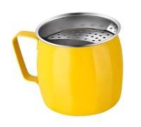 Warmhm Tazza Filtrante Acciaio per Tè Design Ergonomico e Capacità per Uso e Ufficio per Infusione Tè Ovunque