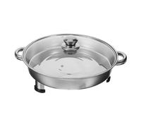 Warmhm Teglia da Forno Rettangolare per Grigliato in Acciaio Inossidabile Vassoio Scaldavivande da Buffet Design per Cucina e Ristoranti