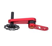 Warmhm Tendicatena per Biciclette Singlespeed in Lega di Alluminio, Regolatore Posteriore Compatto e Resistente, Accessorio per Bici Pieghevoli per Viaggi Urbani e Manutenzione Quotidiana