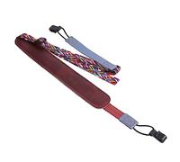 Warmhm Tracolla Per Ukulele Regolabile Pu Cintura Senza Foratura Con Doppio Gancio Design Antiscivolo Colore Blu Accessorio Per Strumenti Musicali Adulti