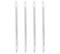 Warmhm Tubo Riscaldatore Elettrico in Quarzo Ceramico di Ricambio 4 Pezzi | Riscaldamento Rapido e Uniforme, Installazione Semplice, Resistente alle Alte Temperature, per Casa e Patio