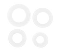 Warmhm Tunnel Auricolari in Silicone Flessibile Luminosi al Buio, Dilatatori Auricolari per Piercing Corpo, Kit 4 Pezzi Calibro 8-14mm, Comfort Sicuro per Uso Prolungato, Accessori Moda