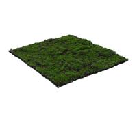 Warmhm Verde Tappeto di Muschio Artificiale per Modellismo e Diorami | Pearl Cotton e Flocking, Texture Naturale Morbida, per Ambientazioni Fatate, Scenari Ferroviari, Nozze