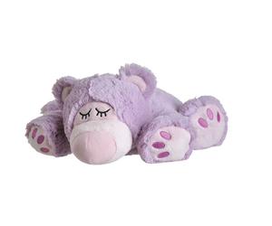 Warmies Beddy Bear Giocattolo Termico Orso Sleepy Viola