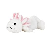 Warmies cuscinetto riscaldante Axolotl in formato mini, completamente riscaldabile nel microonde, da raffreddare nel congelatore o riscaldare nel microonde, cuscinetto riscaldante morbido