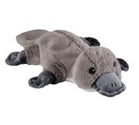 warmies, cuscino termico a forma di ornitorinco con imbottitura estraibile in lavanda e miglio, circa 40 cm