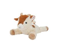 Warmies Peluche a forma di capra sdraiata, adatto al microonde, con profumo di lavanda francese, caldo o freddo, per un fresco relax e un sollievo caldo