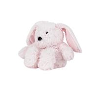 Warmies Peluche coniglietto in formato mini, completamente riscaldabile nel microonde, da raffreddare nel congelatore o riscaldare nel microonde, cuscinetto riscaldante morbido