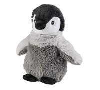 Warmies - Microwavable Plush, with Soothing Lavender Scent - Penguin, Grey (Grau