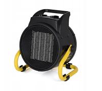 WARMTEC Termoventilatore con termostato 2000W - Stufa Elettrica per Garage, Officina - Riscaldatore PTC Basso Consumo, Angolo di inclinazione regolabile, protezione contro il surriscaldamento