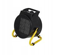 WARMTEC Termoventilatore con termostato 3000W - Stufa Elettrica per Garage, Officina - Riscaldatore PTC Basso Consumo, Angolo di inclinazione regolabile, protezione contro il surriscaldamento