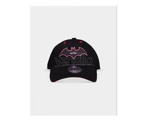 Warner Batman Cappello Curvo Nero E Rosso Difuzed