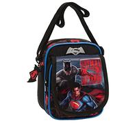 Warner Batman Vs Superman Borsa Messenger, Poliestere, Grigio, 19 cm