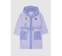 WARNER BROS, Accappatoio Viola Da Bambina In Puro Cotone Looney Tunes X Italia Team, Viola, Taglia: 7-8