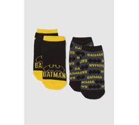 WARNER BROS, Bipack Calze Antiscivolo Da Bambino In Cotone Multicolor Con Stampe Batman, Multicolor, Taglia: 34/36