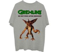 Warner Bros Gremlins Stripe Do Not Feed ufficiale Uomo maglietta unisex